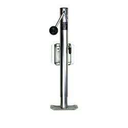 Picture of Powerwinch 21600-J-2500-BF-Z-R Saltwater Series Trailer Jack 2500 lb Bolt-On Flat Plate Zinc