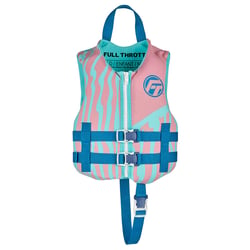 Picture of Full Throttle 142100-105-001-26 Child Rapid-Dry Life Jacket Pink 33-55 lbs