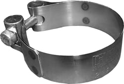 Picture of Helix Racing Products 2122757 Stainless Steel Exhaust Band Clamp 1.56-1.70 In.
