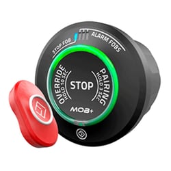 Picture of Quicksilver 8M6007089 MOB+ xFOB Wireless Man Overboard Wearable Kill Switch Fob Red