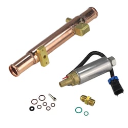 Picture of Quicksilver 8M0125853 Fuel Cooler 11.6in x 1.25in OD Hose Fittings MerCruiser OEM