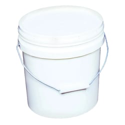 Picture of Encore 1123008 White HDPE 2-Gallon Industrial Plastic Pail