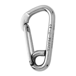 Picture of Wichard 2327W Asymmetric Carbine Hook 120mm (4-3/4") 316L Stainless Steel with Eye