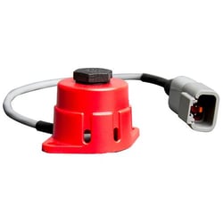 Picture of Fireboy FS-T01-R Gasoline & Propane Fume Sensor with 20ft Cable - Red Plastic Housing