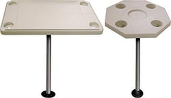 Picture of Jif Marine DTX Stainless Steel Boat Table Leg 26 Inch