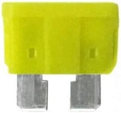 Picture of WirthCo 24370 20 Amp ATO/ATC Blade Fuse Yellow