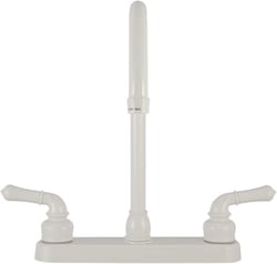 Picture of Dura Faucet DF-PK330HC-WT J-Spout RV Kitchen Faucet White