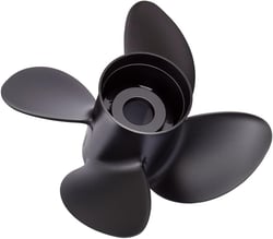 Picture of Solas 9413-130-15 Rubex Aluminum 4-Blade Propeller 13 x 15 RH