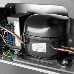 Picture of Dometic 312061100551 Freezer Fan Assembly with Motor for DMC4101 Refrigerator