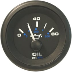 Picture of Sierra 62720P Premier Pro Electric Oil Pressure Gauge 0-80 PSI