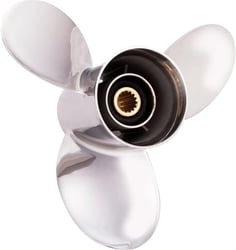 Picture of Solas 3441-133-17 Titan Stainless Steel 3-Blade Propeller for Yamaha Outboards