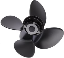 Picture of Solas 9513-140-21 Rubex Aluminum 4-Blade Propeller 14 x 21 RH