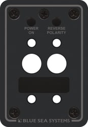 Picture of Blue Sea Systems 8173-BSS A-Series Double Blank Mounting Panel