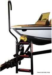 Picture of Quality Mark 28800 3-Step Folding Bow Boarding Ladder Port Side