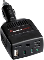 Picture of Samlex SAM-100-12 100W Modified Sine Wave Inverter 12V DC to 115V AC
