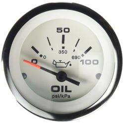 Picture of Sierra 65498P Lido 2" Oil Pressure Gauge 0-100 PSI