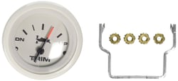 Picture of Sierra 68378P 2" Trim Gauge - White Bezel with Perimeter Lighting