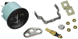 Picture of Sierra 58862P Amega 2" Water Temperature Gauge 100-220°F Black Dial with Sender