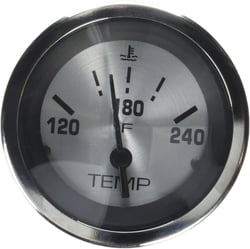 Picture of Sierra 63480P Sterling Series 2" Water Temperature Gauge 120-240°F Electric Stainless Steel