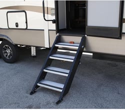 Picture of MOR/ryde STP42705H StepAbove 4-Step RV Entry Stairs 27" Wide