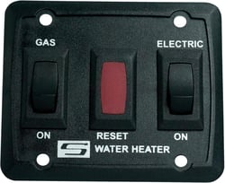 Picture of Suburban Mfg 233111 Gas/Electric Water Heater Control Switch Black