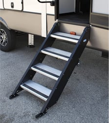 Picture of MOR/ryde STP43204H 4-Step Fold Up RV Entry Step 32 Inch