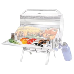 Picture of Magma A10-902 Stainless Steel Serving Shelf with Removable Cutting Board 17-1/4" x 7-1/2"