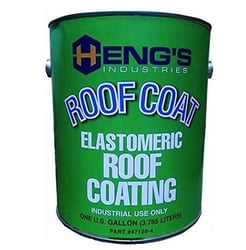 Picture of Heng's 47128-4 Elastomeric White Roof Coating - 1 Gallon