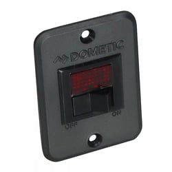 Picture of Dometic 91959 RV Water Heater Ignition Switch Black 12V