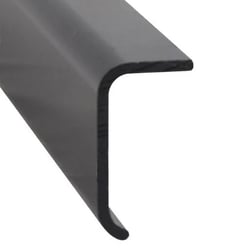 Picture of AP 021861028 Long Leg Non-Insert Aluminum Trim Molding 8 Ft Black