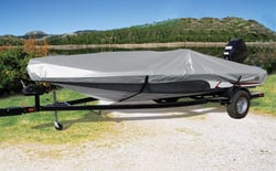 Picture of Taylor 2020140441 Trailerite Pro Series Silver Bass Boat Cover 15'5"-16'4" x 84"W