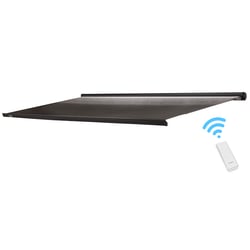 Picture of Dometic R3310524NR.311L 9500E Power Case Awning Roller Fabric with LED Black Onyx 11ft