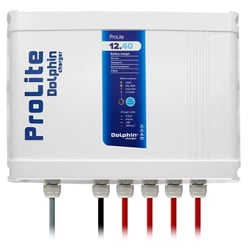 Picture of Scandvik 99240 Dolphin ProLite 4-Bank 12V 40A Marine Battery Charger
