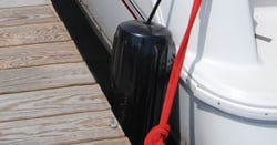Picture of TAYLOR 2020108320 Big B Inflatable Vinyl Boat Fender 10" x 26" White