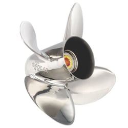 Picture of Solas 5253-100-12 HR Titan 4 Stainless Steel Outboard Propeller 10 x 12 Right Hand