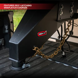 Picture of Gen-Y Hitch GH-8101 Nomad Static Fifth Wheel to Gooseneck Adapter 2-5/16" Coupler