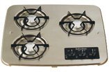 Picture of Suburban Mfg 2940AST SDN3 Drop-In Cooktop Top Assembly Stainless Steel 3-Burner