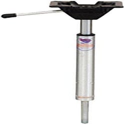 Picture of Attwood 3004-R-T Lock'N-Pin 3/4" Adjustable Power Pedestal Post 15-18" Threaded Brushed Aluminum
