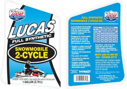 Picture of Lucas Oil Synthetic 2-Cycle Snowmobile Oil
