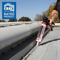 Picture of Geocel KS008400001 100% Silicone Rubberized Roof and Flashing Sealant 10oz White
