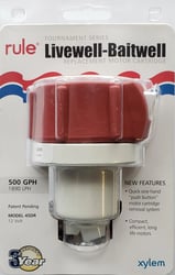 Picture of Rule Industries 45DR 500 GPH Replacement Motor Cartridge for Tournament Series Aerator Pumps