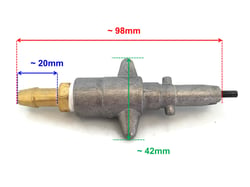 Scepter 07497 Mercury Tank Bayonet Fuel Fitting, Metal — image 2