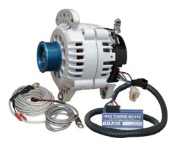 Balmar 60YP-MC-120-J10 60-Series 120 Amp Dual Foot Marine Alternator Kit with Regulator — image 2