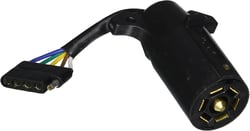 Pollak 12718 7-Way Round to 5-Way Flat Trailer Adapter — image 2