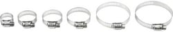Helix Racing Products 111-6206 Stainless Steel Hose Clamps - 8-22mm 10 Pack — image 2