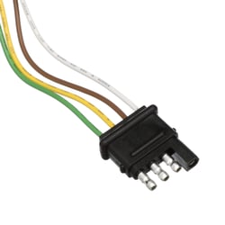 Picture of Seachoice 57901 4-Way Flat Trailer Side Connector with 48" Harness