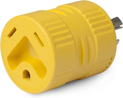 Picture of ParkPower by Marinco 128A RV Generator Adapter 20A Locking 4-Prong