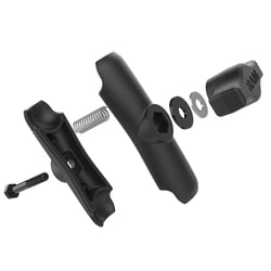 Picture of Ram Mounts RAM-B-201U Double Socket Arm 1" Ball Medium Length