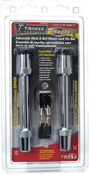 Picture of Trimax TRZ52 Keyed Alike Adjustable Hitch Lock Set - 1/2" & 5/8" Barbell Style (2-Pack)