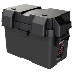 Picture of Noco Genius HM327BK Group 27 Snap-Top Battery Box for Marine, RV, and Automotive Batteries